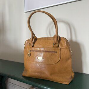 Beautiful Mustard Leather Handbag